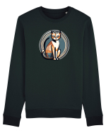 PISICA Art Deco  2 Bluză mânecă lungă Unisex Rise