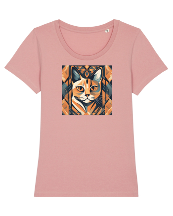 PISICA Arta Geometrica - Cubism Canyon Pink