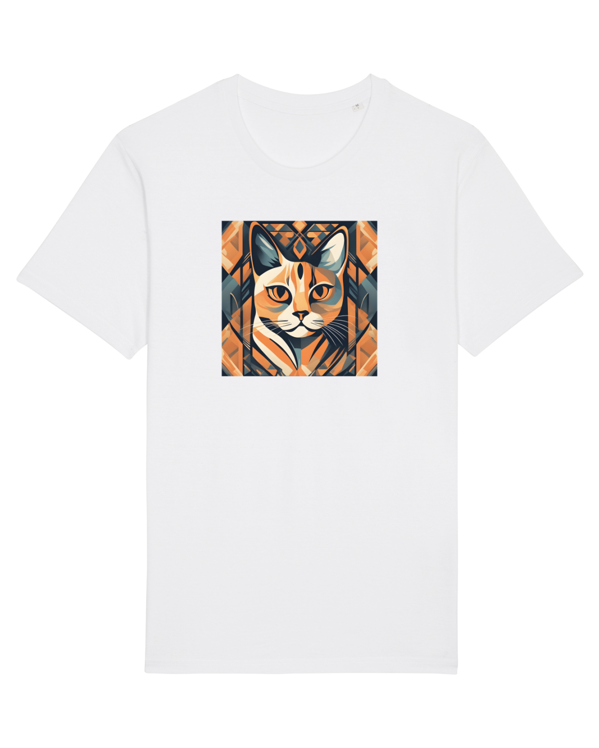 Tricou mânecă scurtă Unisex Rocker White