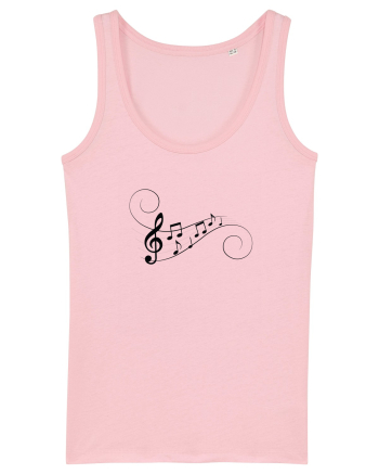 Music waves Cotton Pink