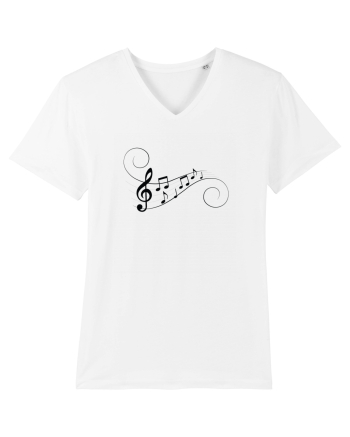 Music waves White