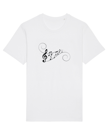 Music waves White