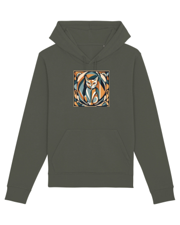 PISICA Arta Geometrica - Cubism 2 Khaki