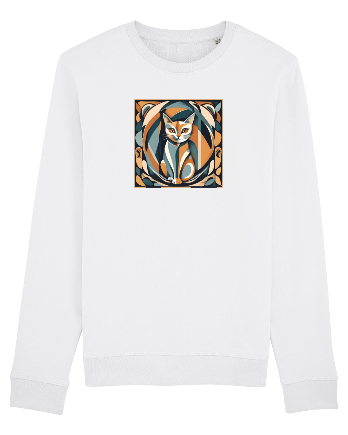 Bluză mânecă lungă Unisex Rise White