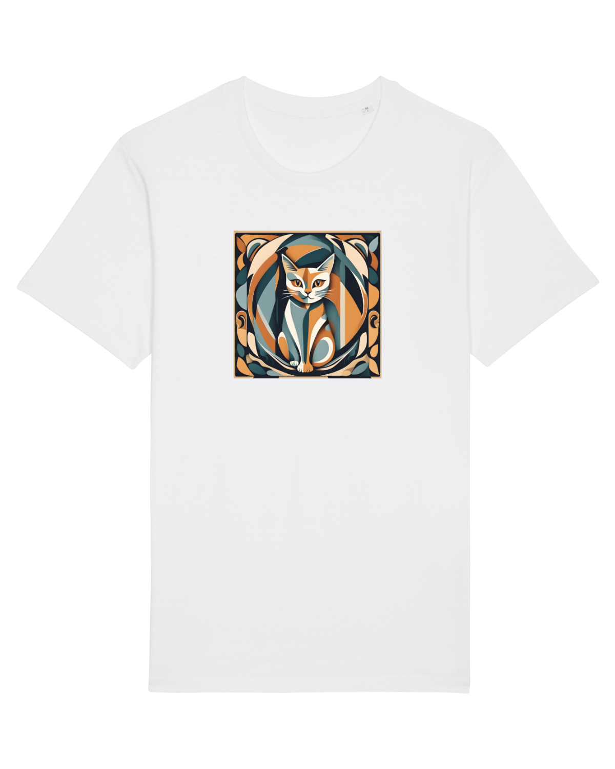Tricou mânecă scurtă Unisex Rocker White
