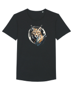 RAS - LYNX 1 Tricou mânecă scurtă guler larg Bărbat Skater