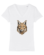 RAS - LYNX 2 Tricou mânecă scurtă guler V Damă Evoker