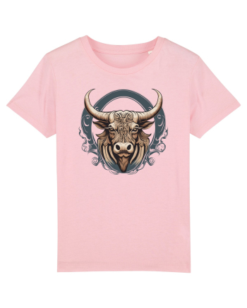 TAUR - SIMBOL PUTERE  arta ornamentala 1 Cotton Pink