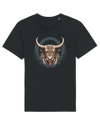 TAUR - SIMBOL PUTERE  arta ornamentala 1 Black