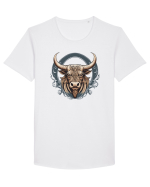 TAUR - SIMBOL PUTERE  arta ornamentala 1 Tricou mânecă scurtă guler larg Bărbat Skater