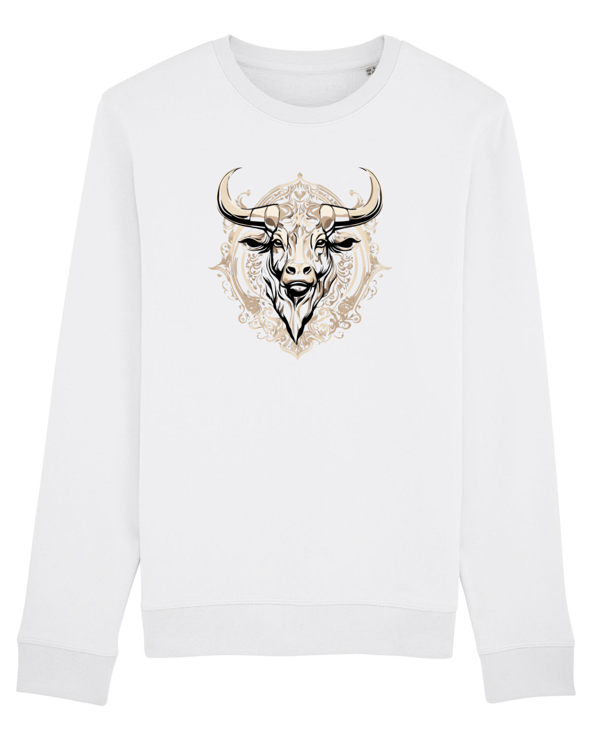 Bluză mânecă lungă Unisex Rise White