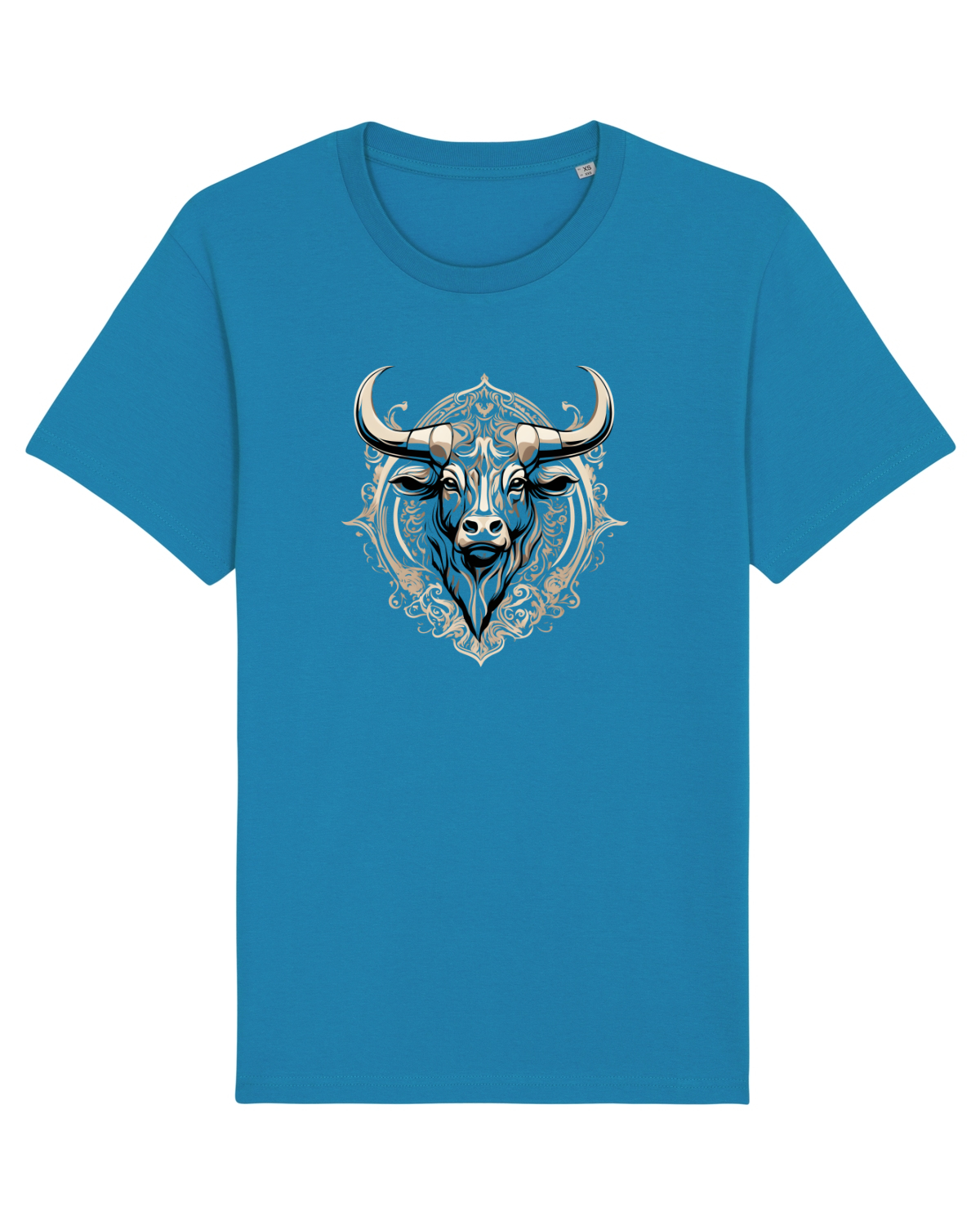 Tricou mânecă scurtă Unisex Rocker Azur