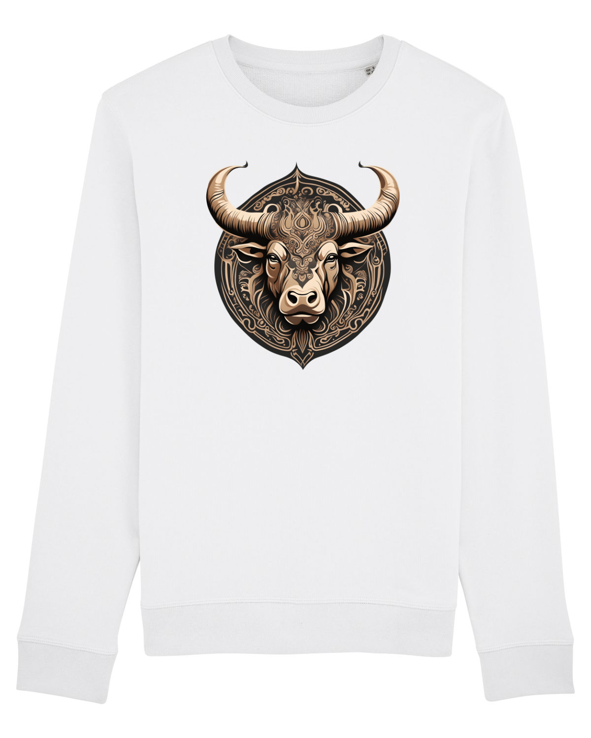 Bluză mânecă lungă Unisex Rise White