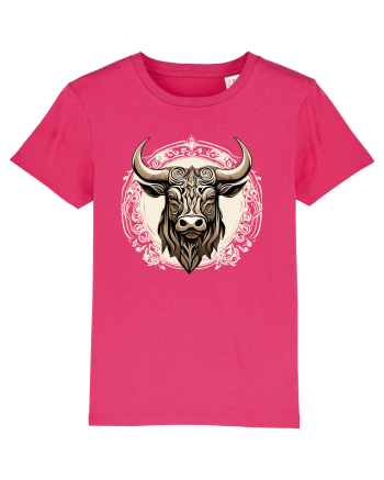 TAUR - SIMBOL PUTERE  arta ornamentala 4 Raspberry