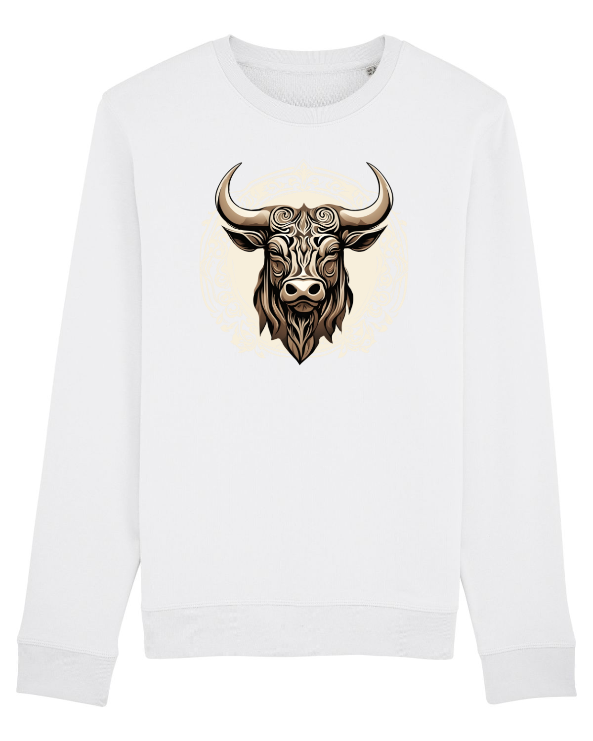 Bluză mânecă lungă Unisex Rise White