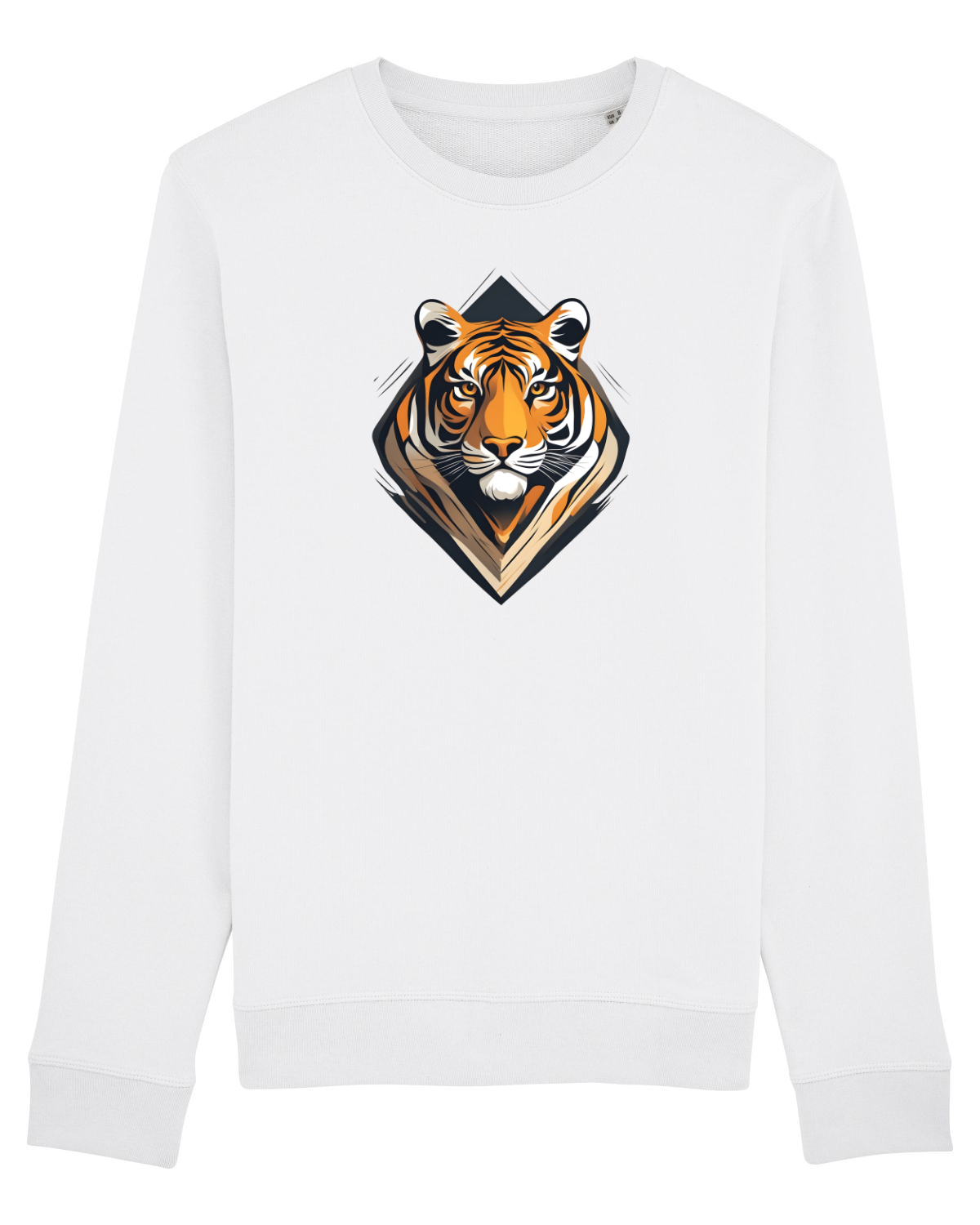 Bluză mânecă lungă Unisex Rise White