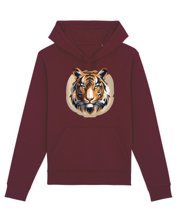 TIGRU - SIMBOL PUTERE  3 Burgundy