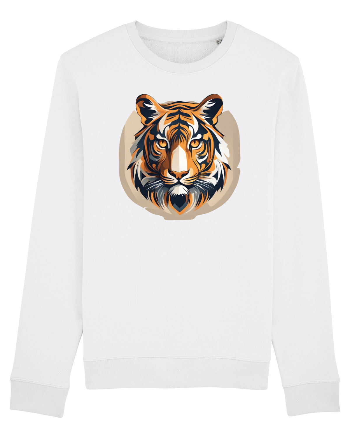 Bluză mânecă lungă Unisex Rise White