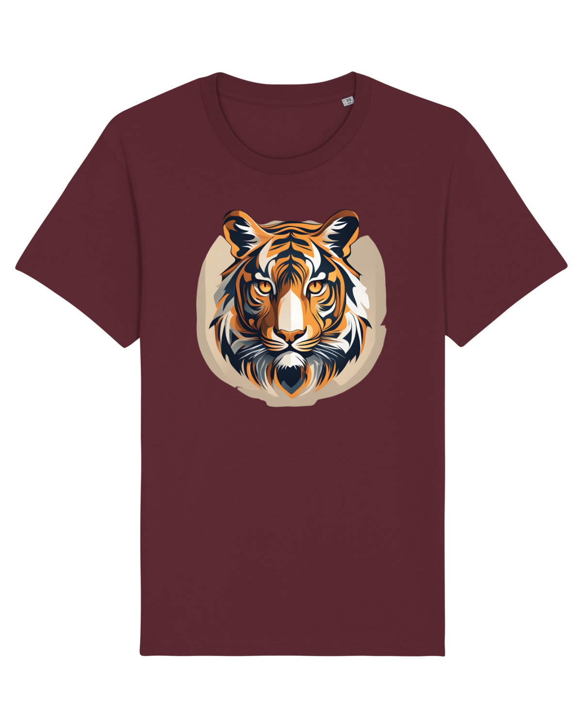 Tricou mânecă scurtă Unisex Rocker Burgundy