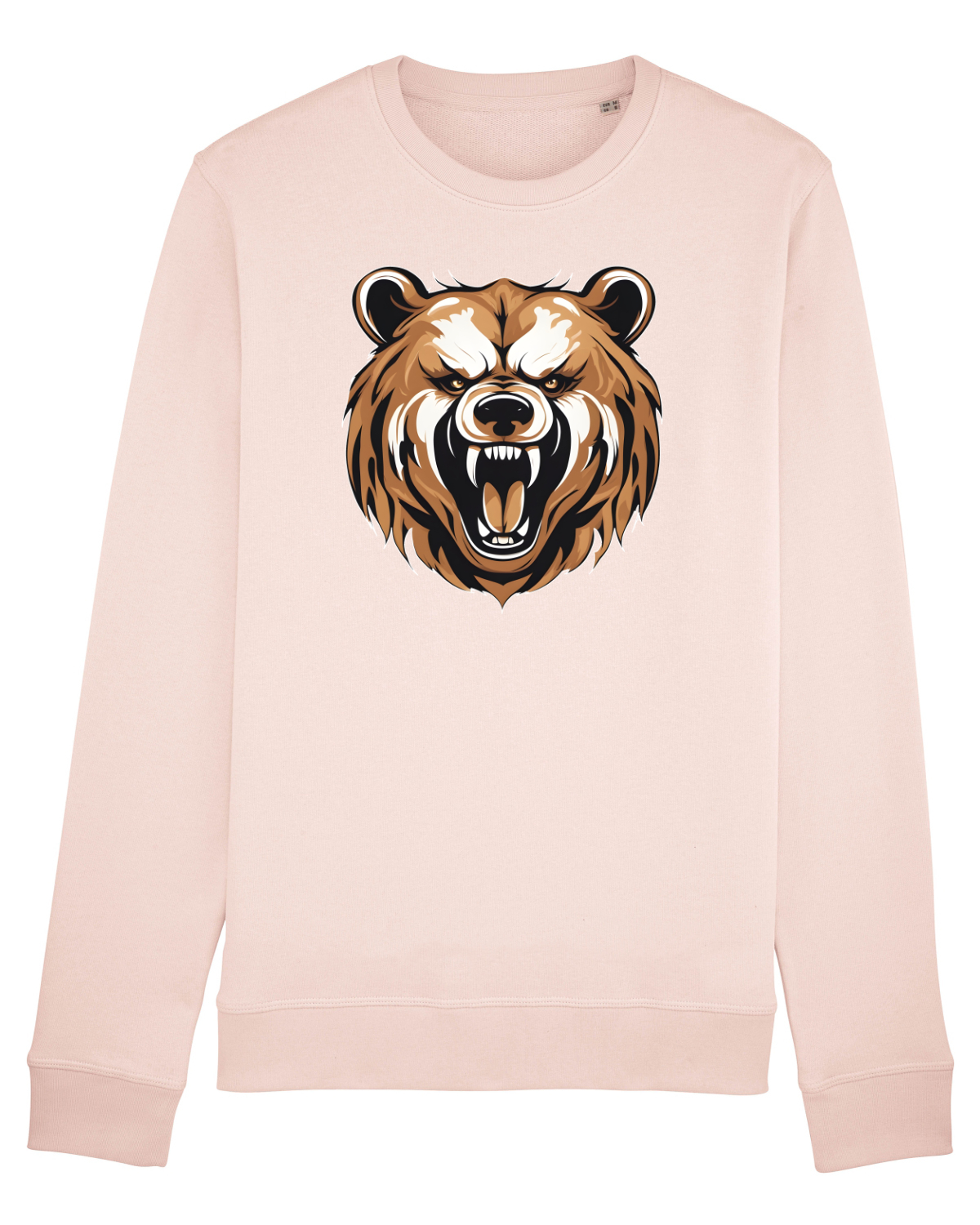 Bluză mânecă lungă Unisex Rise Candy Pink