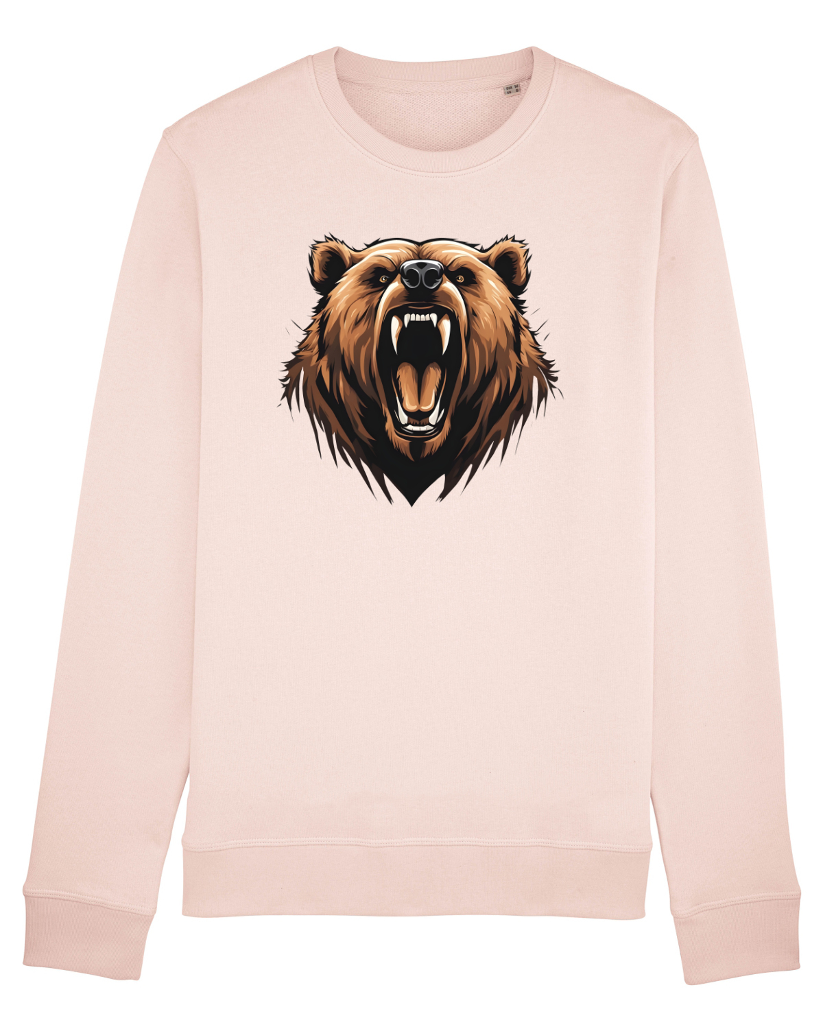 Bluză mânecă lungă Unisex Rise Candy Pink