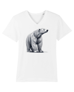 URS  POLAR Tricou mânecă scurtă guler V Bărbat Presenter