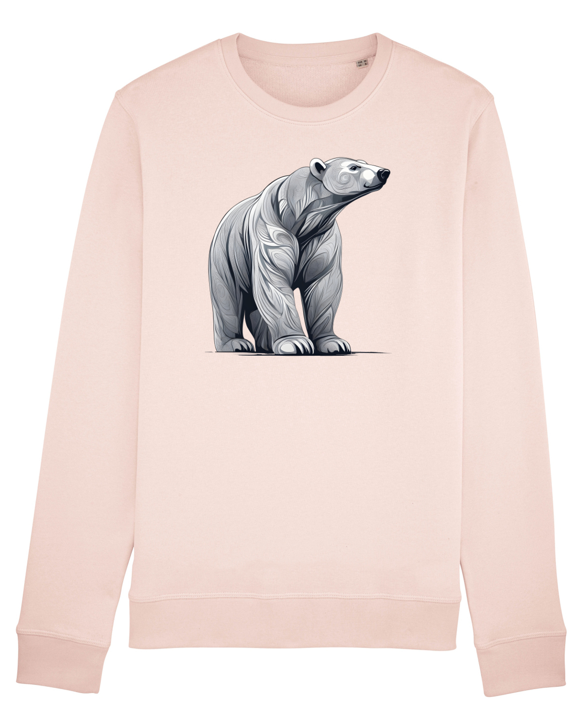 Bluză mânecă lungă Unisex Rise Candy Pink