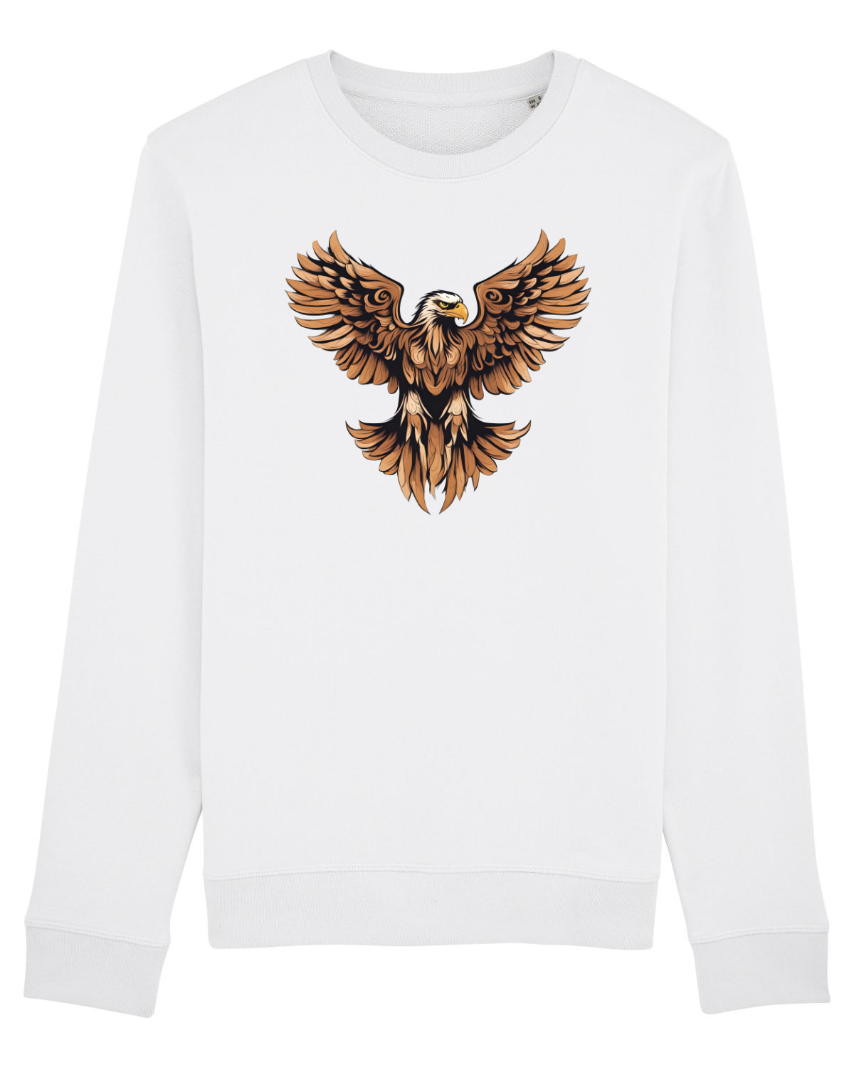 Bluză mânecă lungă Unisex Rise White
