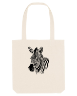 ZEBRA monocrom - alb / negru Sacoșă textilă