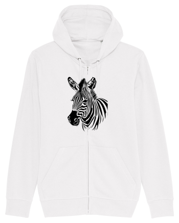 ZEBRA monocrom - alb / negru White