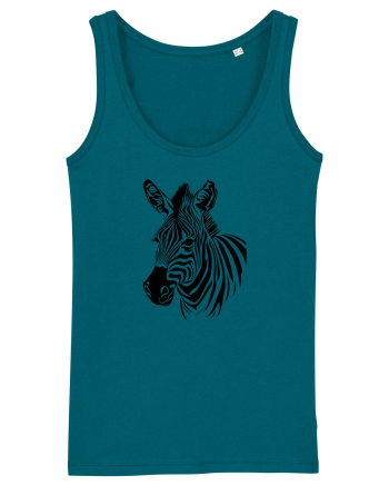 ZEBRA monocrom - alb / negru Ocean Depth