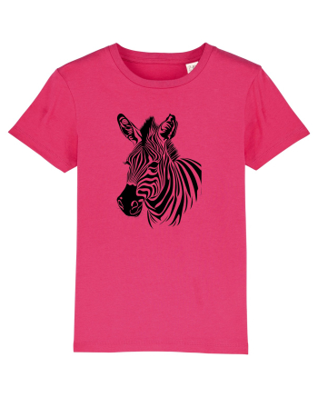 ZEBRA monocrom - alb / negru Raspberry
