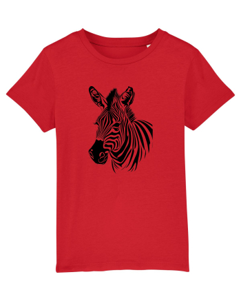 ZEBRA monocrom - alb / negru Red