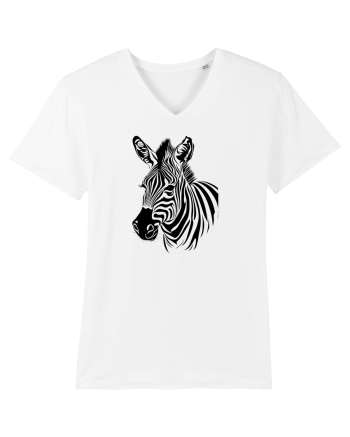 ZEBRA monocrom - alb / negru White