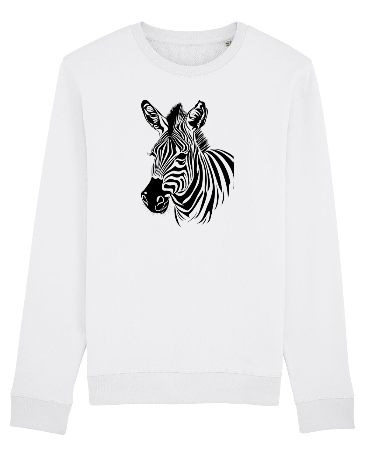 Bluză mânecă lungă Unisex Rise White