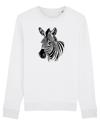 ZEBRA monocrom - alb / negru White