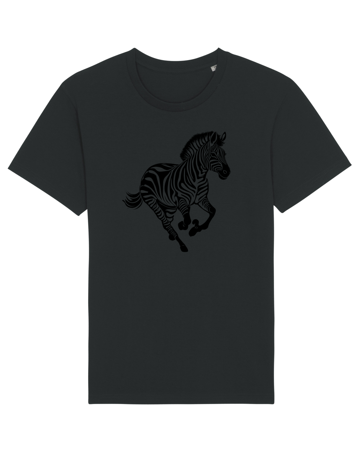 Tricou mânecă scurtă Unisex Rocker Black