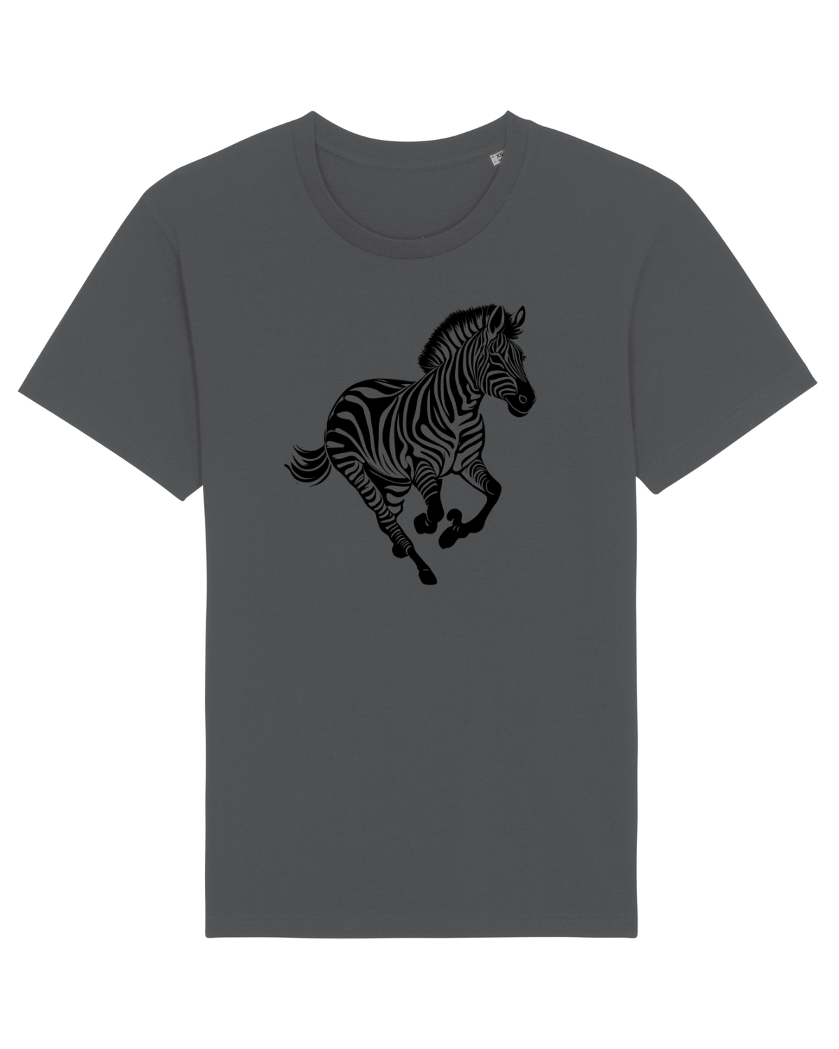 Tricou mânecă scurtă Unisex Rocker Anthracite