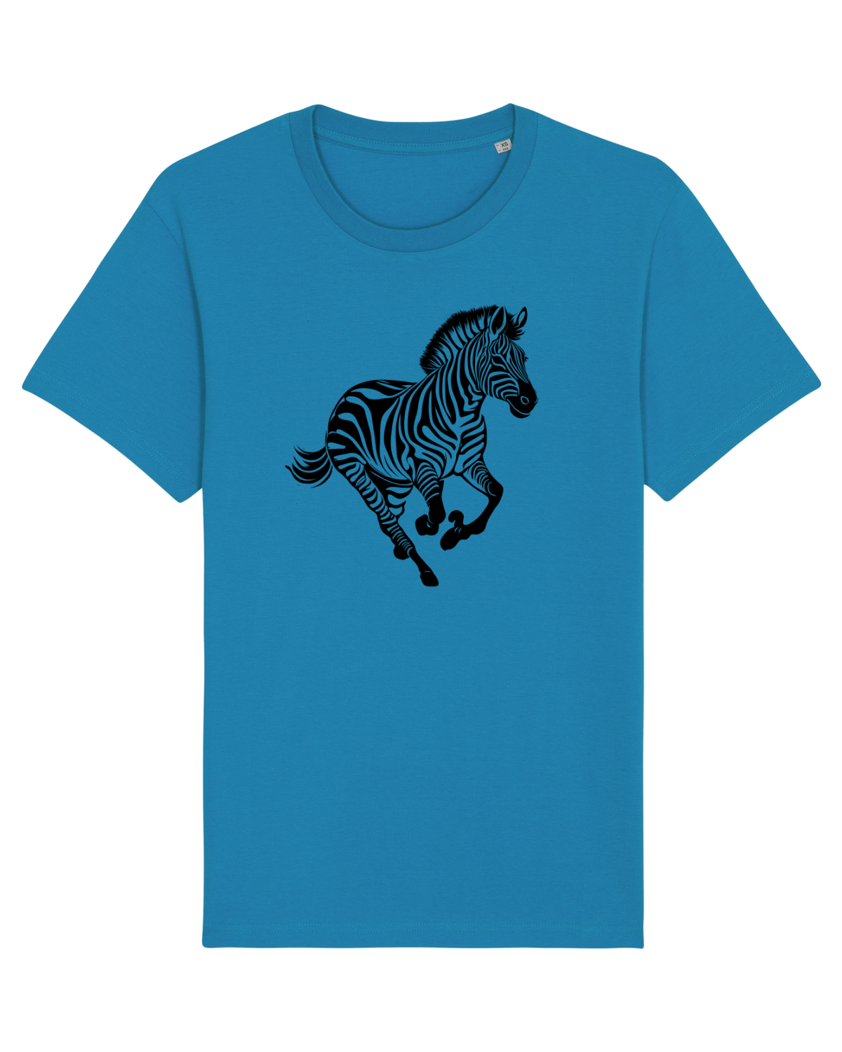 Tricou mânecă scurtă Unisex Rocker Azur