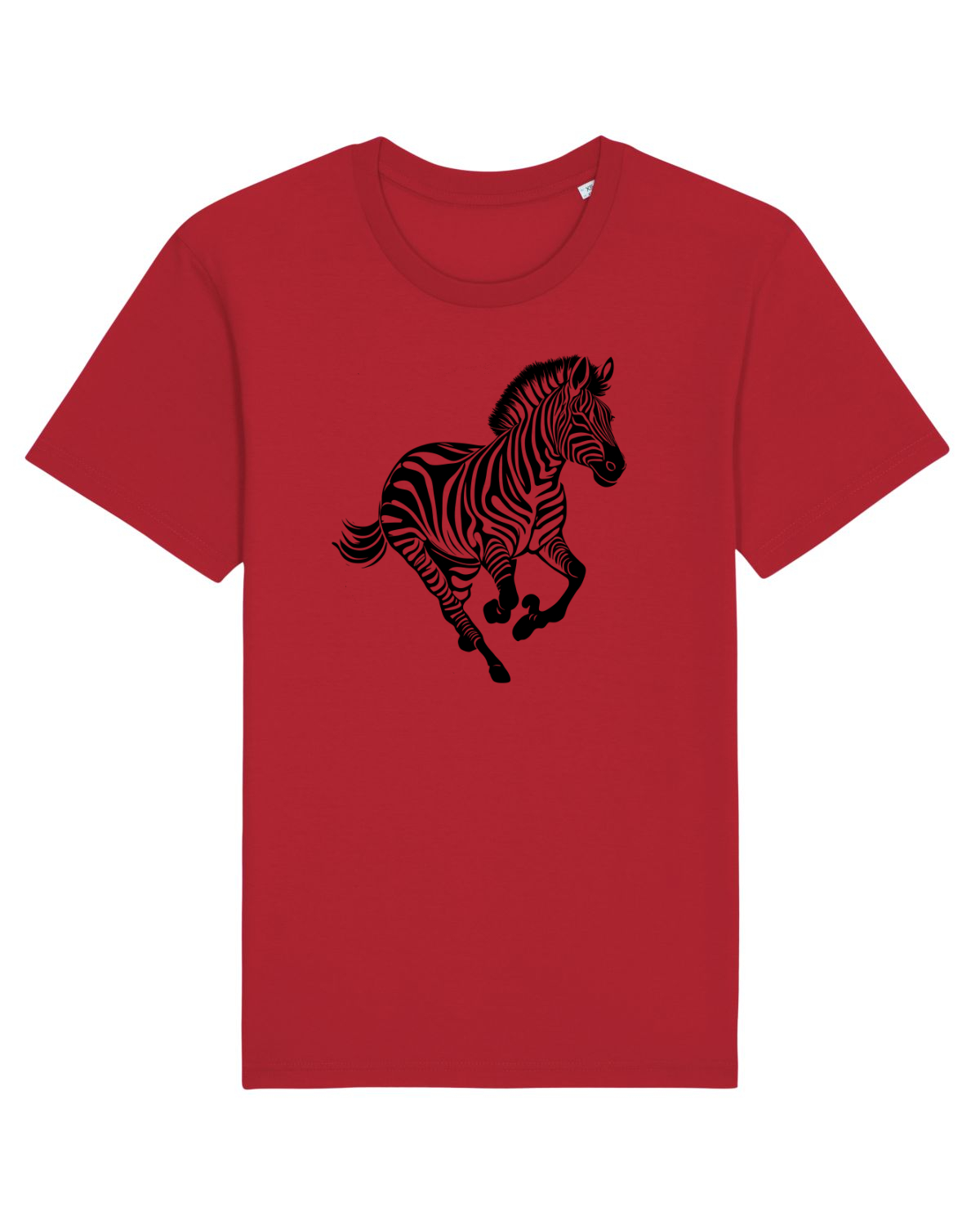 Tricou mânecă scurtă Unisex Rocker Red