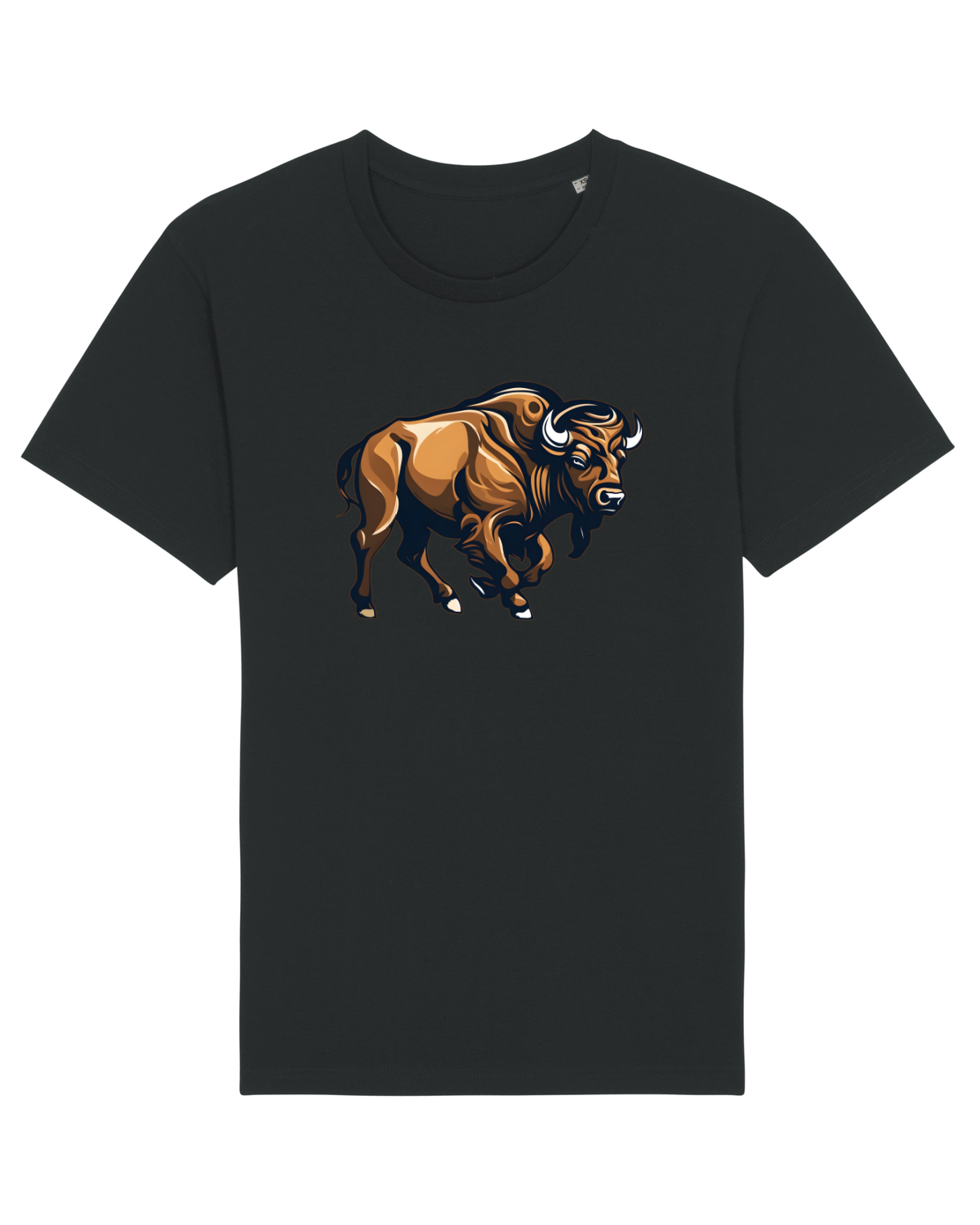 Tricou mânecă scurtă Unisex Rocker Black