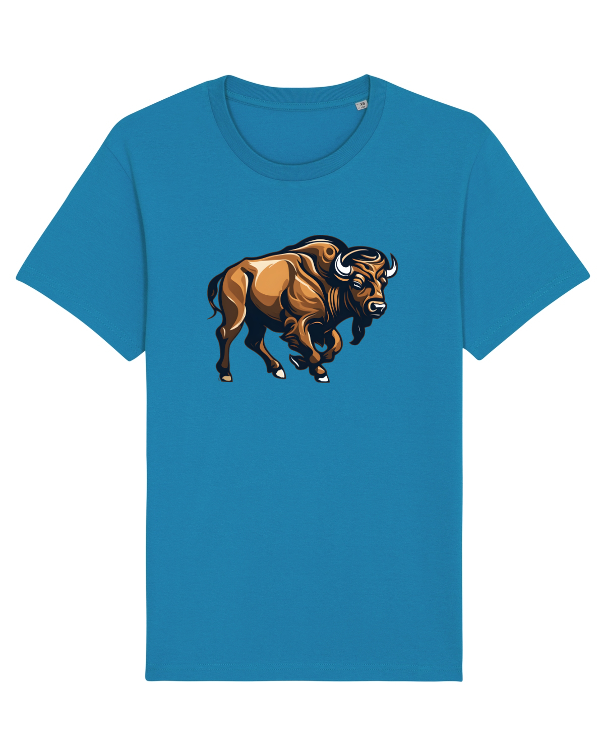 Tricou mânecă scurtă Unisex Rocker Azur