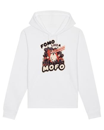 Fomo like a Mofo - Fluffy laser cat White