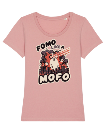 Fomo like a Mofo - Fluffy laser cat Canyon Pink