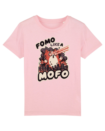 Fomo like a Mofo - Fluffy laser cat Cotton Pink