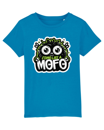 Fomo like a Mofo - Fluffy lgreen monster Azur