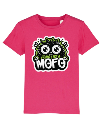 Fomo like a Mofo - Fluffy lgreen monster Raspberry