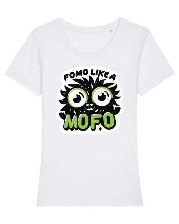 Fomo like a Mofo - Fluffy creature 2 White