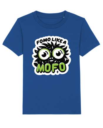 Fomo like a Mofo - Fluffy creature 2 Majorelle Blue