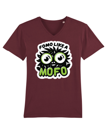 Fomo like a Mofo - Fluffy creature 2 Burgundy
